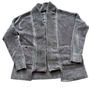 Plush WHBM Open Front Sweater - Size Medium